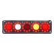 LED Autolamps 3851FWARM 12/24V Multifunction Rear Lamp PN: 3851FWARM